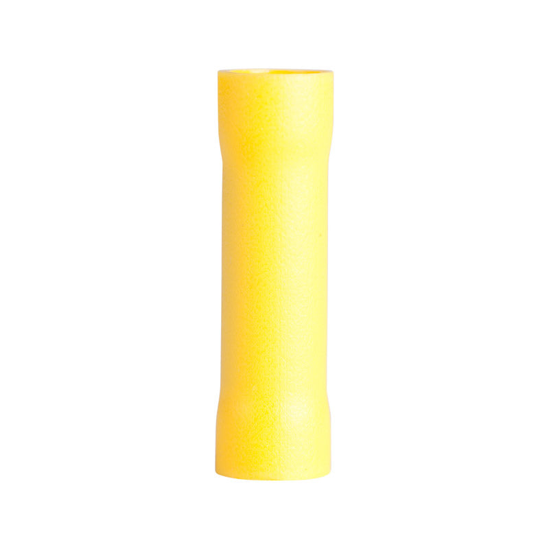 Gardner Bender 15-126 Electrical Butt Splice Terminal, 12-10 AWG, Fully-Insulated, Crimp Connection, Yellow