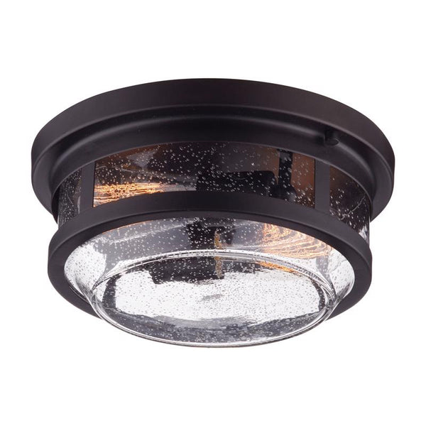 Globe Electric Vintage Switch Natural Bronze Dimmable Outdoor Light Fixture Hardwired - Case of: 1 44263