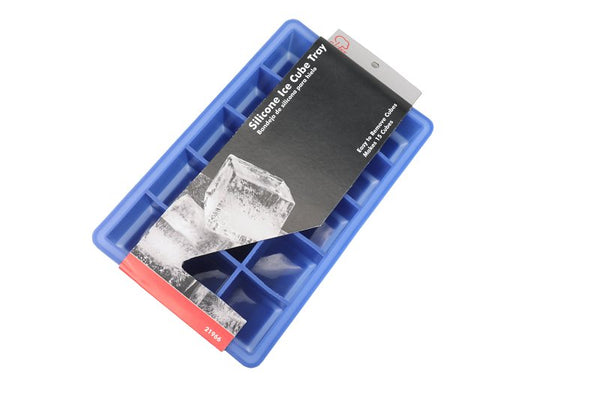 Chef Craft Select Silicone Ice Cube Tray, 15 cube, Blue 21966
