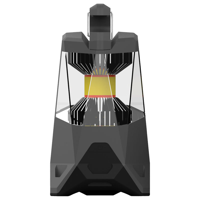 NEBO Galileo Lantern, Powerful, Rechargeable, Durable and Water-Resistant Lantern & Power Bank with 5 Light Modes,Black