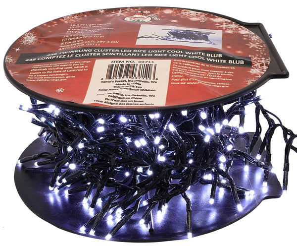 Hometown Holidays Light Twinkling CLUS LED White 03711
