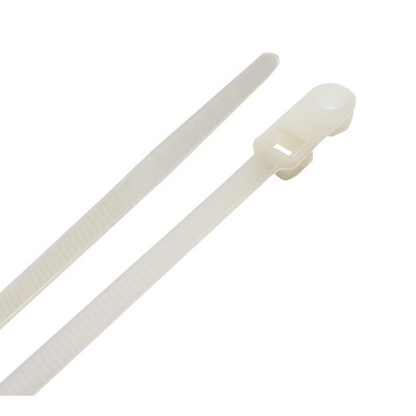 Steel Grip 8 in. L White Cable Tie 20 pk MT-S-200-8-N20
