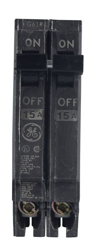Brkr Ge Thqp 2P 15A 1" Circuit Breaker THQP215