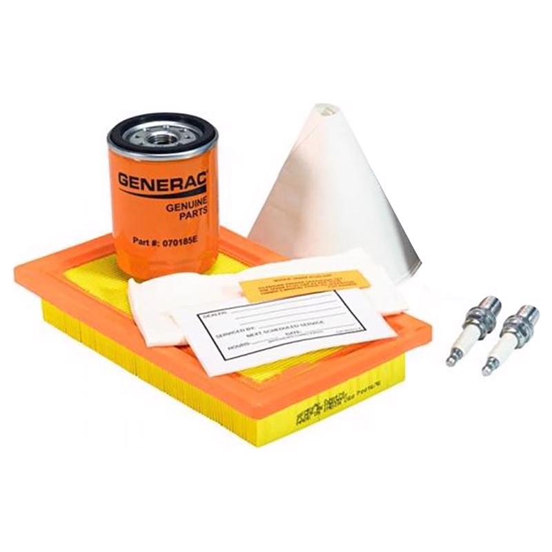 Generac 6485 Scheduled Maintenance Kit for 20kW and 22kW Standby Generators with 999cc Engine Black