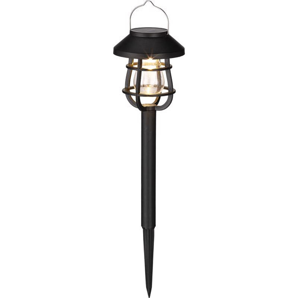 Living Accents 3010855 0.06 watt Black Solar Powered LED Pathway Light, Pack of 12 GLE70446