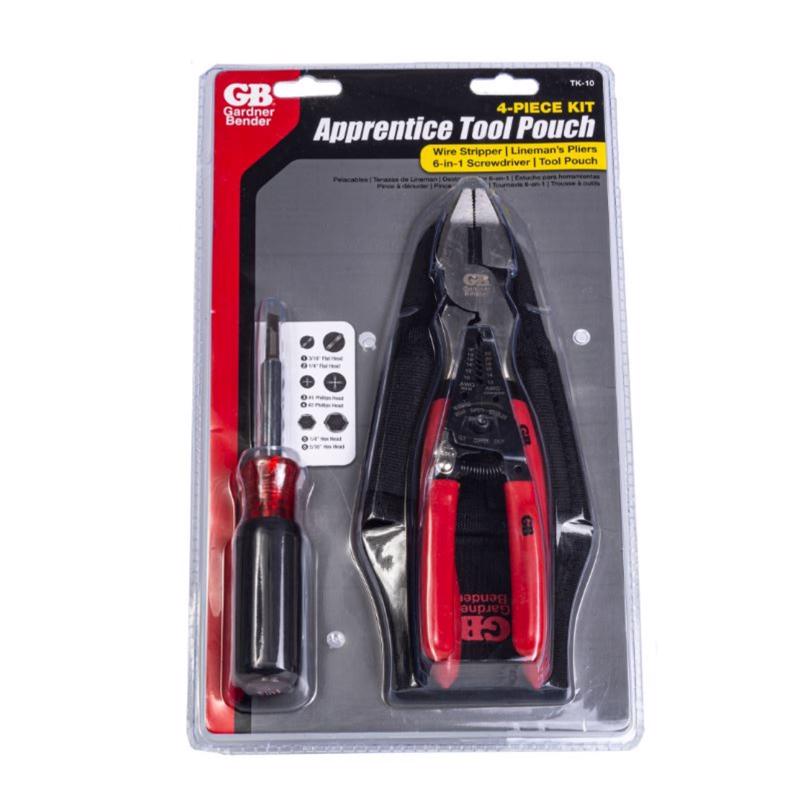 Gardner Bender 4-piece Electrician Apprentice Tool Kit