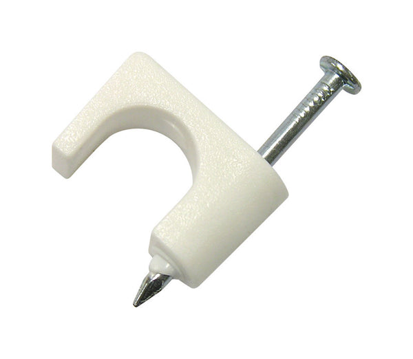 Gardner Bender Staple Coaxl Wh 1/4"CD50 PSW-165