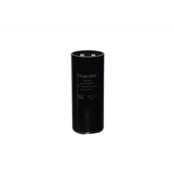 TITAN PRO 3014166 590-708 Microfarad 125V Round Start Capacitor TMJ590