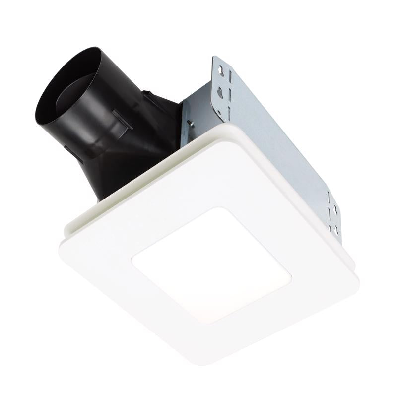Broan-NuTone? BEL8 Bathroom Exhaust Fan w/LED Light, 80 CFM, ENERGY STAR? Exhaust Fan, 1.5 Sones