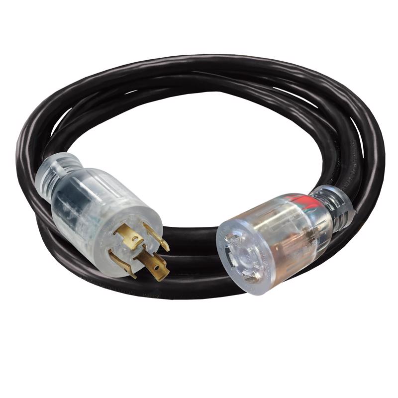 Reliance Controls PC3010M 30-Amp (L14-30), 10-Foot Generator Power Cord, Black