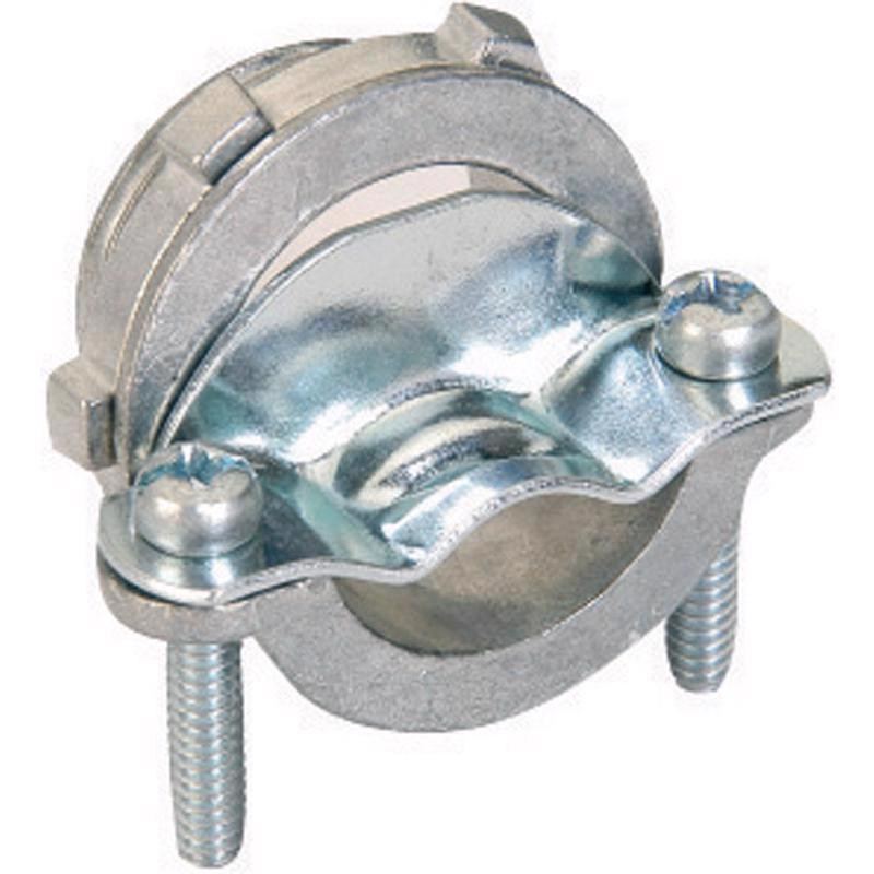 Sigma Engineered Solutions 49663 ProConnex Nm/Se Clamp Type Connector Conduit Fitting, 1-Inch, Gray