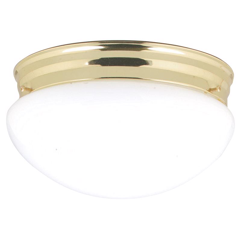 Westinghouse 66609 2BULB PB Ceiling Fixture Lighting, Two Polished Brass