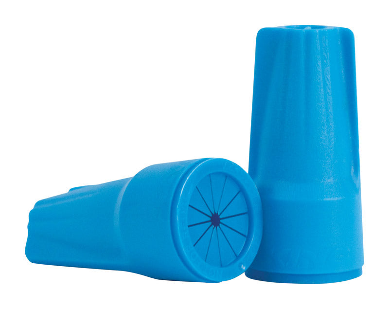KING INNOVATION 10600 2PK BLU Wire Connector, 2 pk, Blue