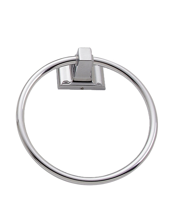 MINTCRAFT L760-26-03 ProSource Towel, Zinc Alloy, Aluminum Ring, Chrome, Brass