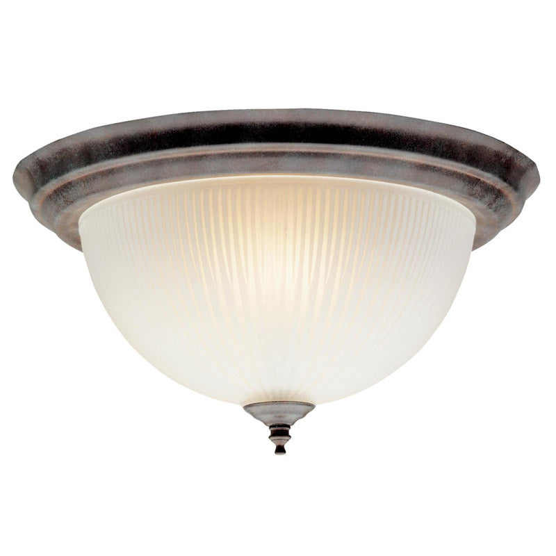 Westinghouse Flush Mount Ceiling Fixture A19 B13 13-1/2 in. Dia Sienna Bx 2 Light