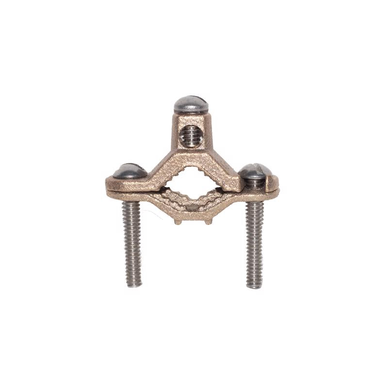Sigma Electric ProConnex 41311 Ground Clamp 1-1/4 to 2-Inch, 1-Pack, No Size, Bronze