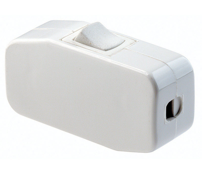 Leviton C24-05410-0Kw Cord Switch Wht