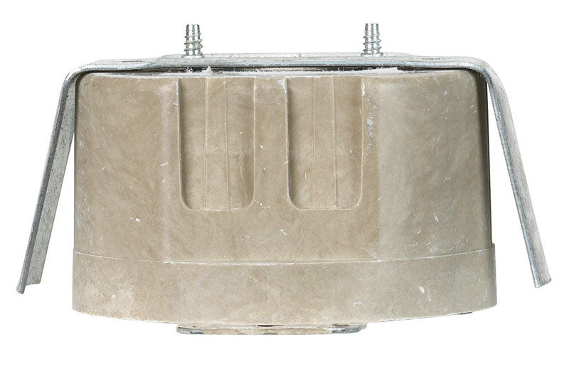 Allied Moulded H9338=ESGK 3-1/2-Inch Diameter Round Fiberglass Box