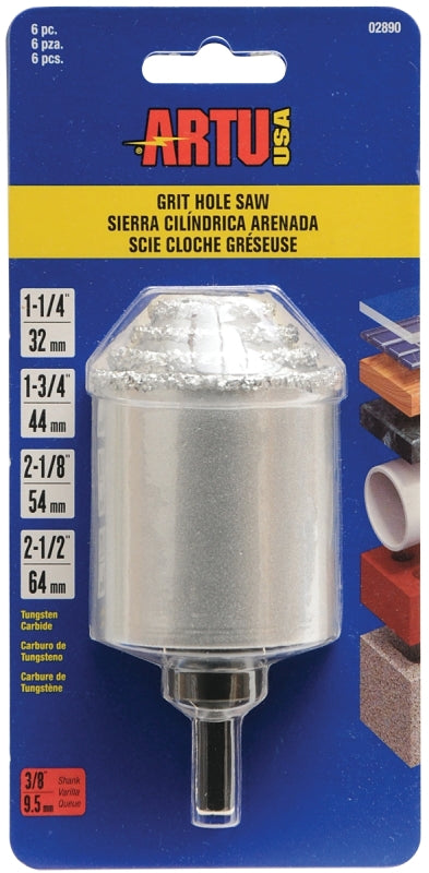 ARTU USA 02890 6-Piece Hole Saw Kit