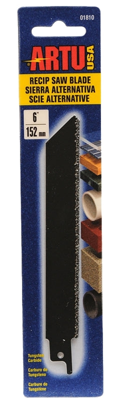 Artu-Usa 6" Tungsten Carbide Grit Reciprocating Blade 1810 01810