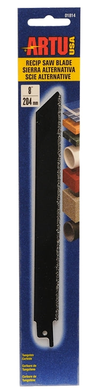 Artu-Usa 8" Tungsten Carbide Grit Reciprocating Blade 1814 01814