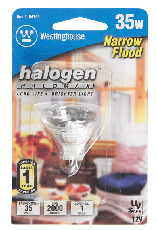 Westinghouse 04765 Corp 35-watt MR11 Halogen Flood Bulb , White