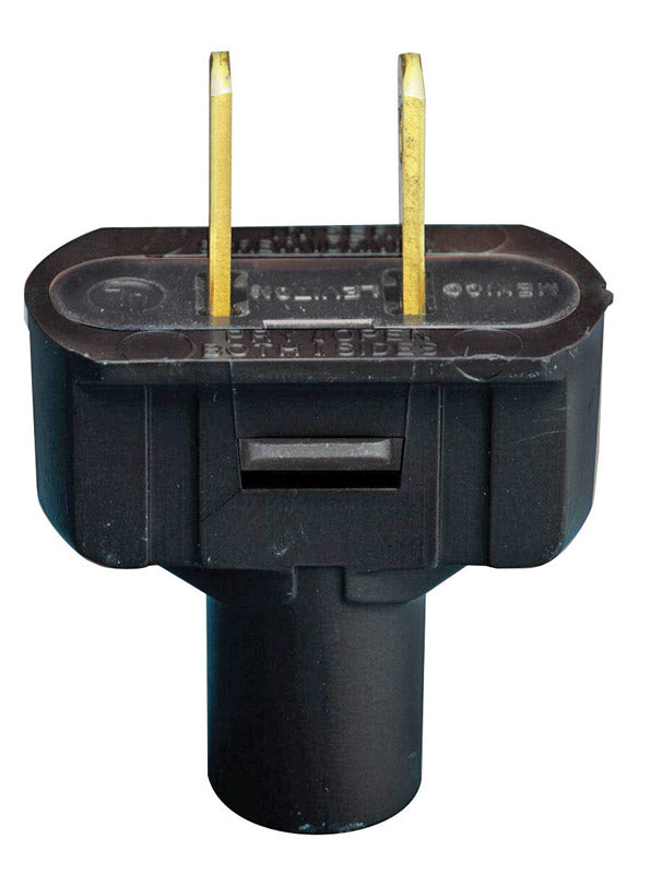 Leviton 48643 15 Amp, 125 Volt Non grounding plug, Brown 48643-00E