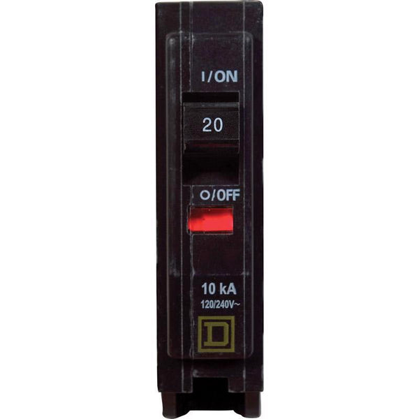 Square D By Schneider Electric 20A SP Circuit Breaker QO120CP