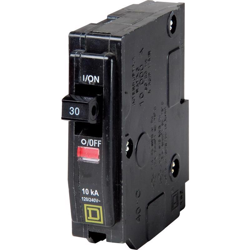 Square D - QO130CP QO 30 Amp Single-Pole Circuit Breaker