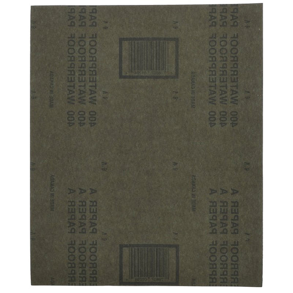 Norton Sandwet Job Pack Abrasive Sheet, Paper Backing, Silicon Carbide, Waterproof, Grit 400 (Pack of 25) 01224