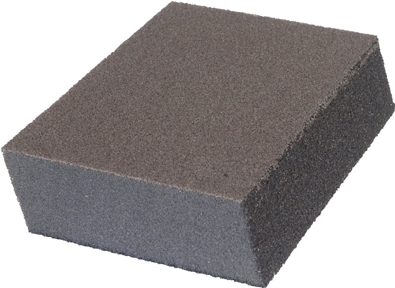 NORTON 2082 MultiSand Dual Angle Sponge, 4-7/8 in L X 2-7/8 in W, 1 in T, quot x quot x 1"