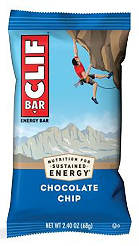 CLIF Bar, Chocolate Chip, 2.4 Oz. 582969