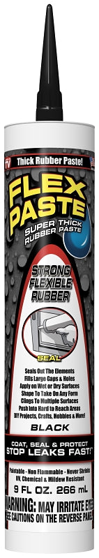 Flex Paste 9 Oz. Cartridge - Black PFSBLKR10
