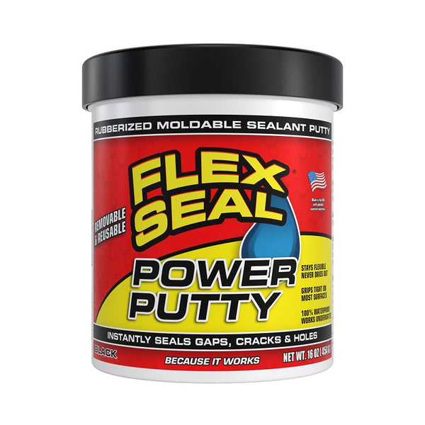 Flex Seal PPFSBLKR16 Repair Putty, Black