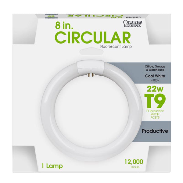 Feit Electric FC8T9/CW Compact Fluorescent Bulbs