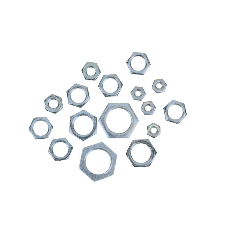 Nut Hex Steel Assorted Pack/16