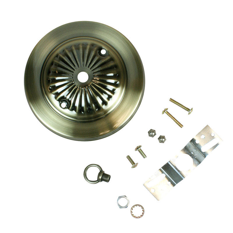 Kit Canopy 5inch Antique Brass