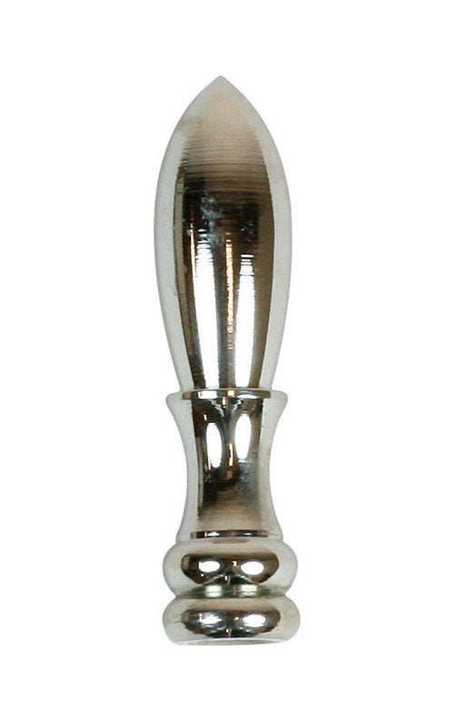 JANDORF SPECIALTY HARDWARE 60107 2" Nickel bullet finial