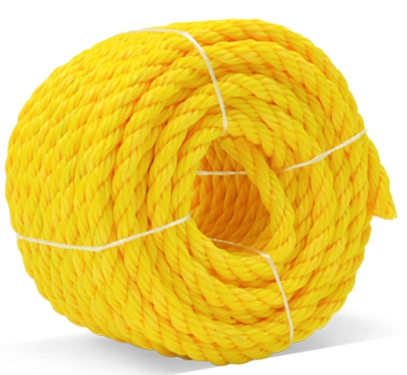 BARON MFG Rope Polyp TWST YEL 1/2INX50FT 53610