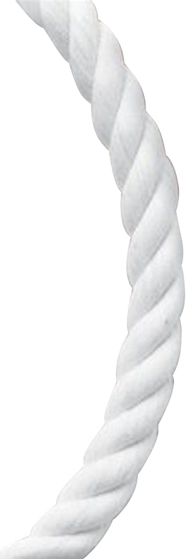 BARON MFG Rope NYLN TWT WHT 5/18INX140FT 54021