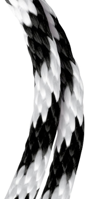 BARON MFG Rope Polyp BLK/WHT 5/8INX140FT 54033
