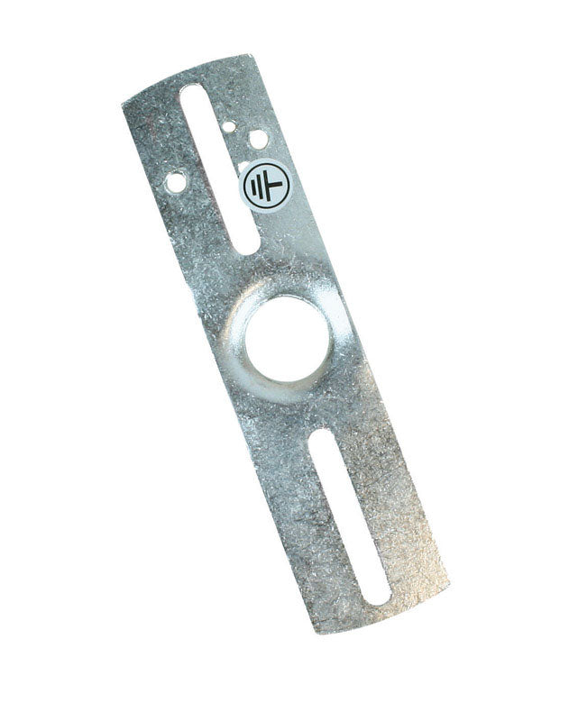 Crossbar 4in Flat 3/8 IP Zinc