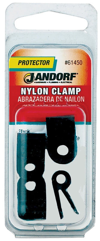 Jandorf Clamp Nylon Blk 1/2x3/16 61450