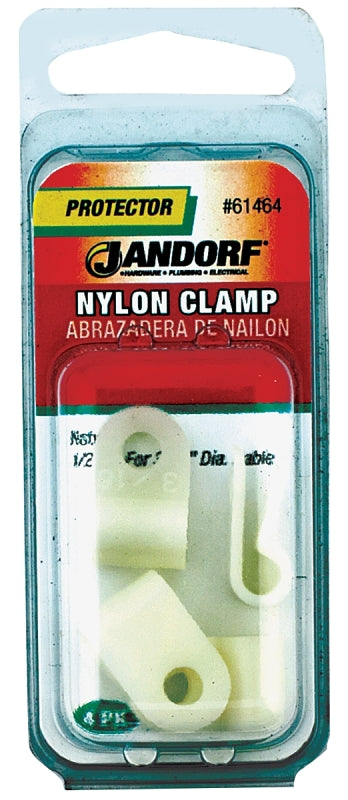 Jandorf Clamp Nylon Nat 1/2x3/16 61464
