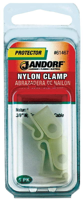 Jandorf Clamp Nylon Nat 3/8x1/8 61467