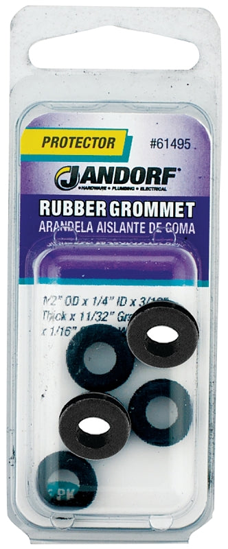 Jandorf 61495 rubber grommet, Black