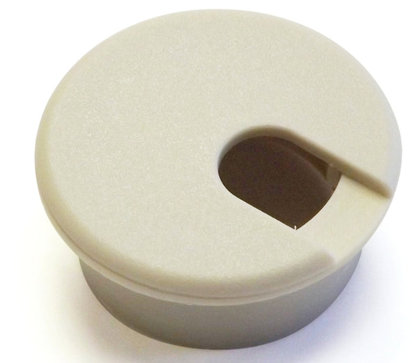 JANDORF SPECIALTY HARDWARE, Grommet Desk Almond 1-1-2in, CD 61600