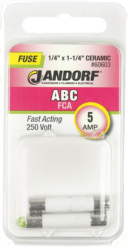 Jandorf Specialty Hardw Fuse ABC 5A Fast Acting 60603