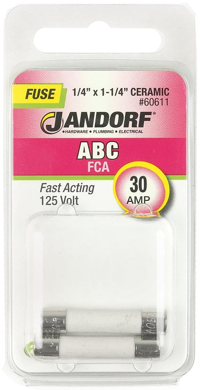 Jandorf Specialty Hardw Fuse ABC 30A Fast Acting 60611