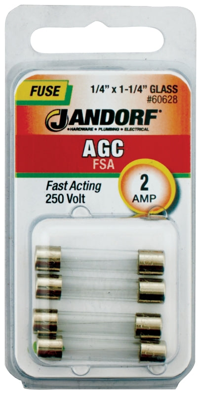 Jandorf Specialty Hardw Fuse Agc 2A Fast Acting 60628